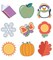 Carson Dellosa 150-Piece Seasonal Bulletin Board Cutouts, Modern Colorful Seasonal Cutouts for Bulletin Board, Fall, Winter, Spring and Fall Classroom Cutouts, Seasonal Classroom Décor